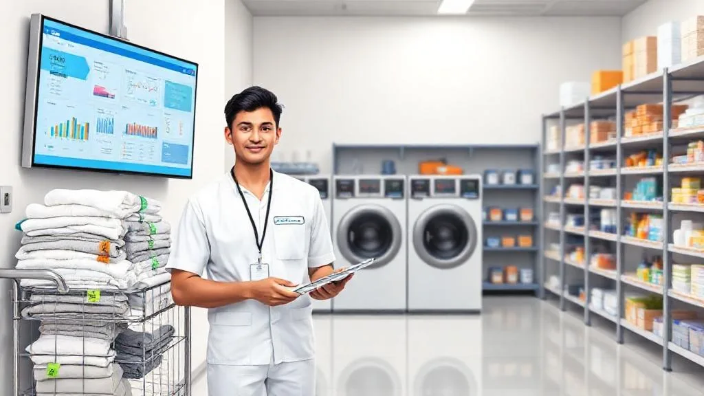 Ensuring Quality Control and Inventory Management through Accurate Laundry Logging and Tracking